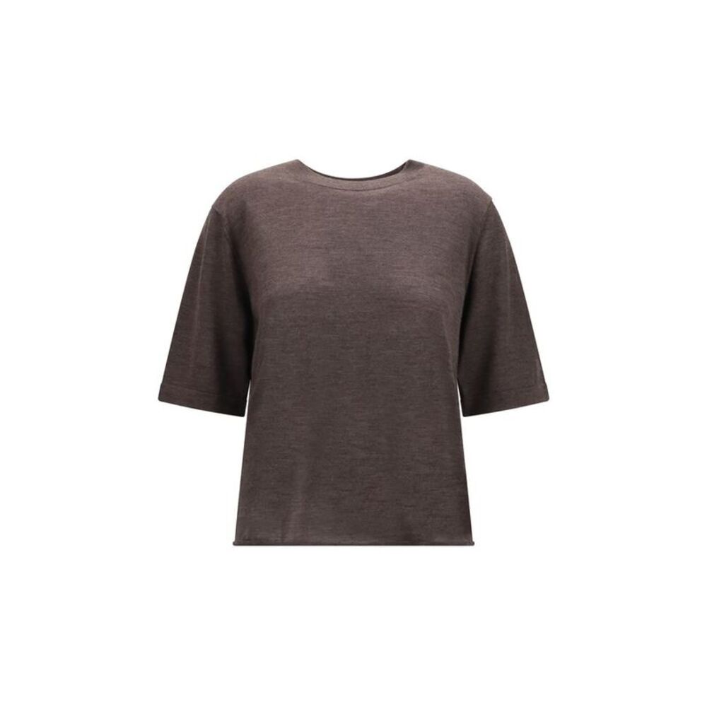 Loulou De Saison Brown Cashmere Women's T-Shirt
